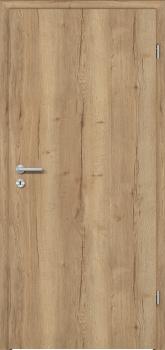 CPL DA Eiche Altholz Türblatt mit Zarge und Beschlag