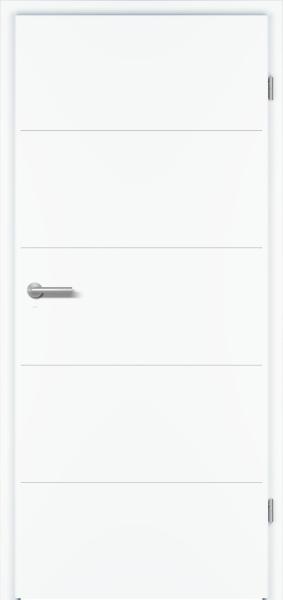 Weisslack 9016 Royal-451 Nur Türblatt