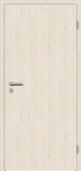 CPL Touch Oak White Türe Wohnungstüre Klimaklasse 3 mit Zarge und Beschlag